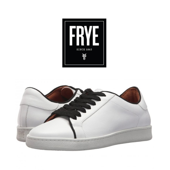frye black sneakers
